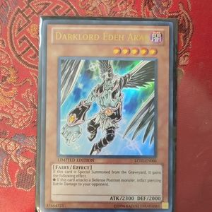 Yu Gi Oh Darklord Edeh Arae
